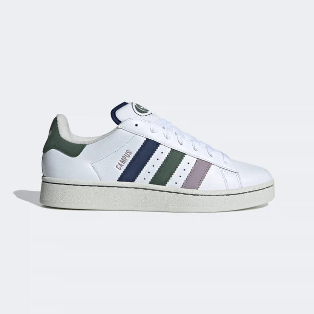 adidas 愛迪達 CAMPUS 00S 運動休閒鞋(IH3279 男鞋/女鞋 ORIGINALS復古休閒鞋 皮革 板鞋 白)