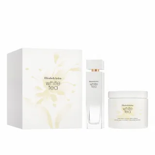 【伊麗莎白雅頓】官方直營 經典白茶香氛組/禮盒 交換禮物(白茶香水100ml+白茶香水舒體霜400ml)