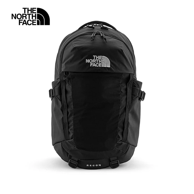 The North Face 北面男女款黑色便捷收納休閒後背