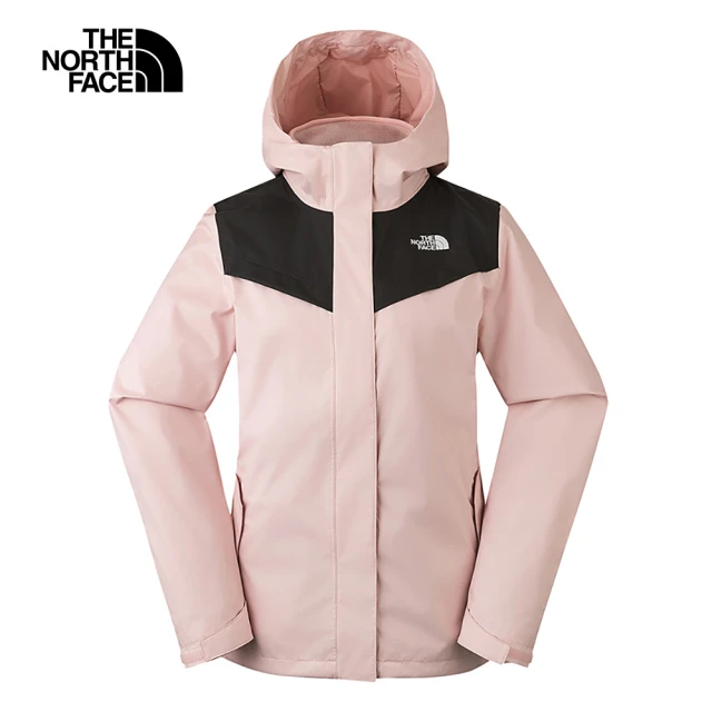 The North Face 北面女款棕色舒適透氣大尺寸迷彩