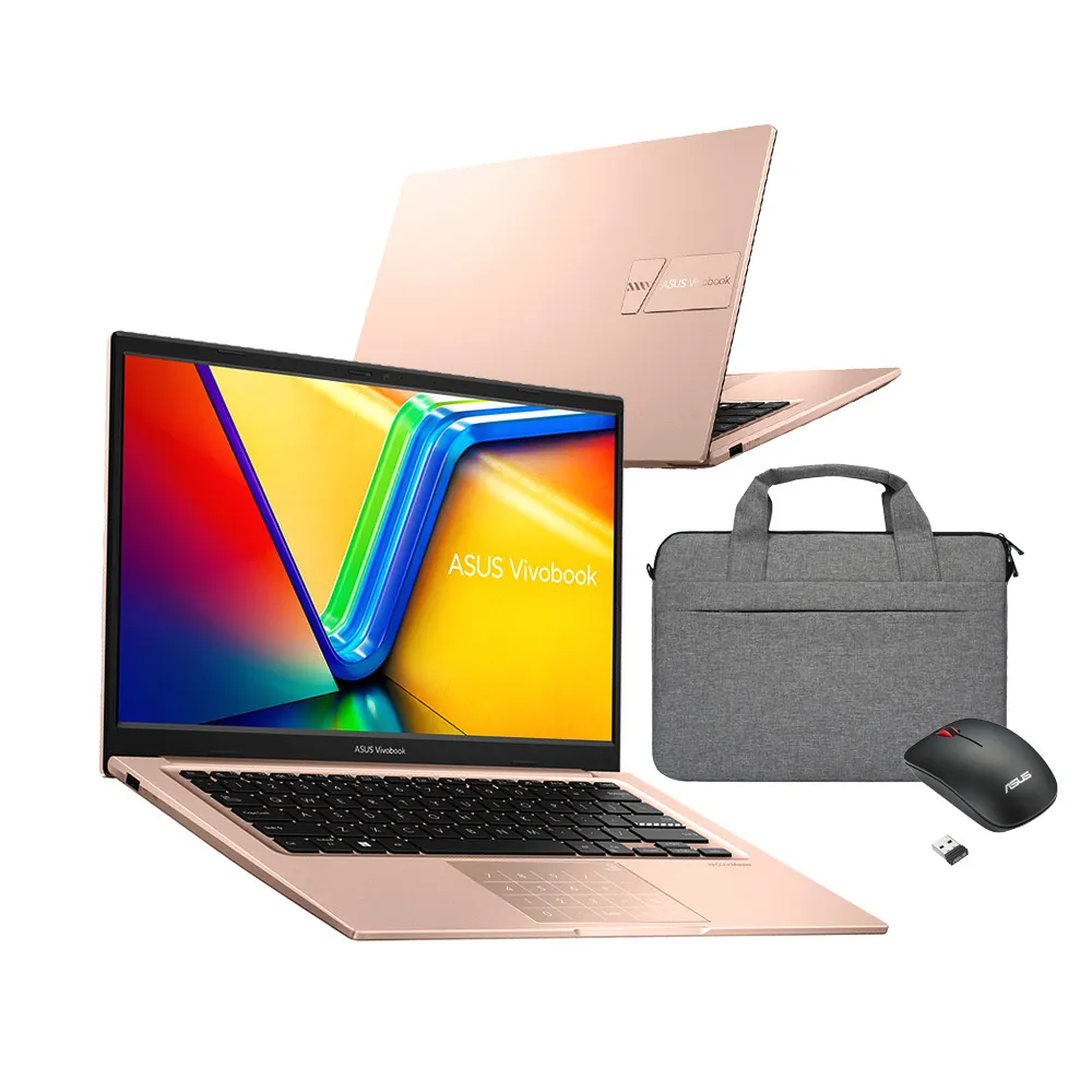 【ASUS】筆電包/滑鼠組★14吋i5輕薄16G筆電(VivoBook X1404VA/i5-1335U 十核心/16G/512G SSD/W11)