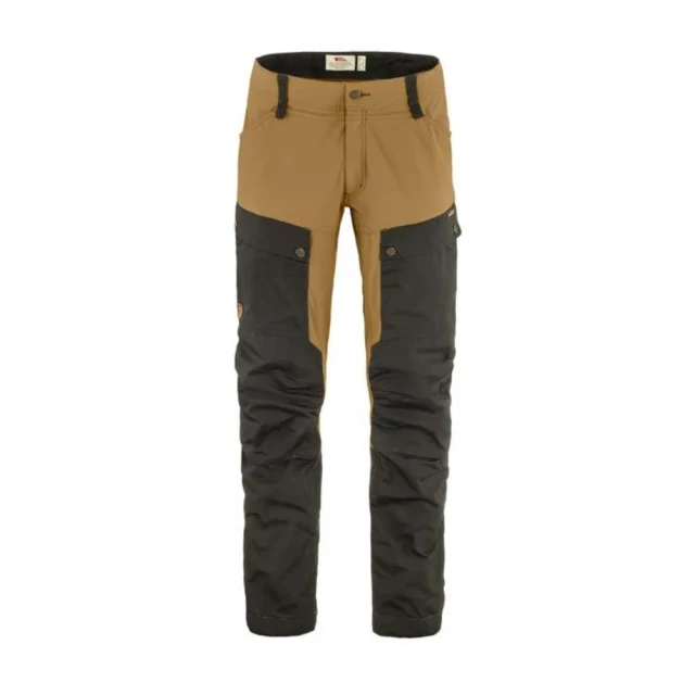 Fjallraven 男 Keb Trousers M 030-232 深灰/蕎麥棕(F87176)