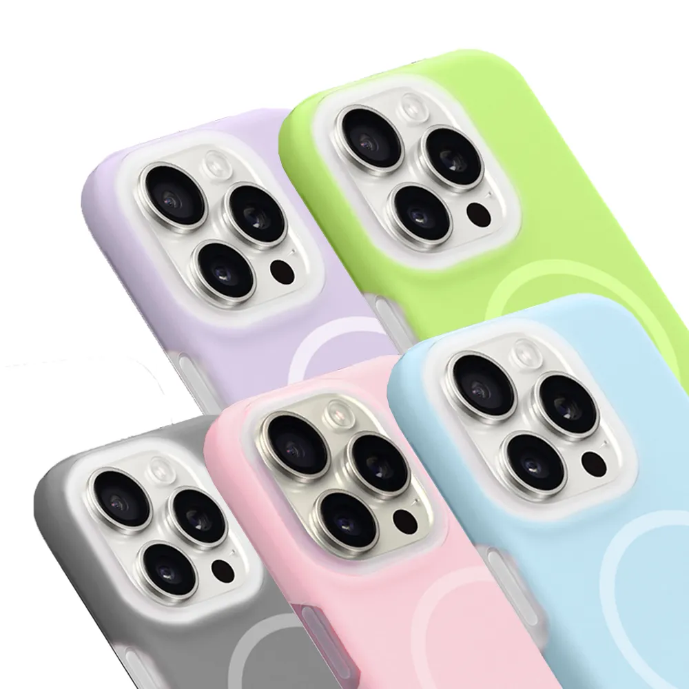 【IN7】iPhone 16 Pro 果凍系列液態矽膠磁吸防摔保護殼