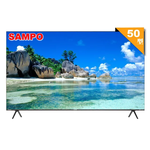 【SAMPO 聲寶】50型4K新轟天雷杜比音效智慧聯網顯示器(EM-50JDT230福利品)