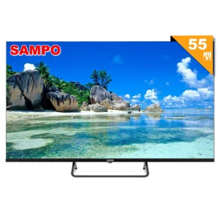 【SAMPO 聲寶】55型4K Google TV連網智慧顯示器(EM-55KD620福利品)