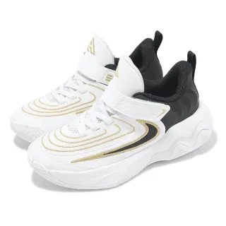 【NIKE 耐吉】籃球鞋 Giannis Immortality 4 PS 中童 白金 字母哥 小朋友 運動鞋(FZ6733-100)