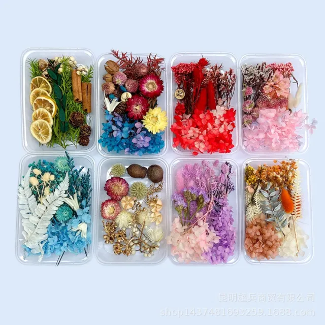 【A-ONE 匯旺】裝飾 乾燥花材料包 永生花材料包 花材包 DIY 手作 桌花 永生玫瑰 花籃 花盅(A12)