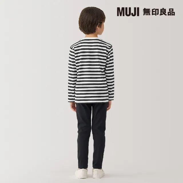 【MUJI 無印良品】兒童圓領長袖T恤(共5色)
