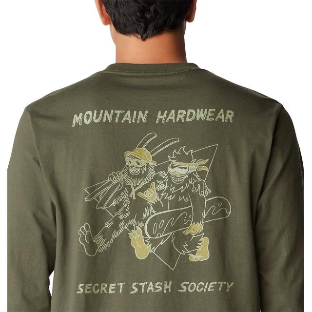 【Mountain Hardwear】MHW Secret Stash Long Sleeve 獨特風格長袖上衣 男款 深松綠 #2079851