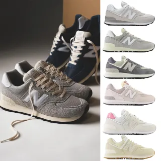 【NEW BALANCE】NB 574 運動鞋 復古鞋 休閒鞋 IU 男鞋 女鞋(U574RBL-D&WL5742BA-B)