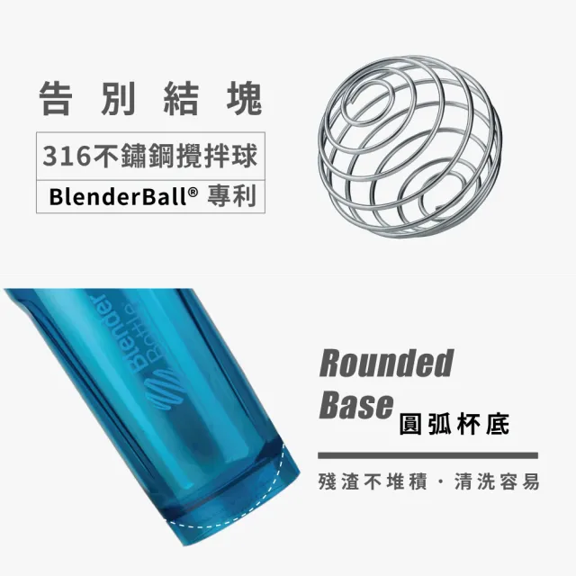 【Blender Bottle】〈Strada Tritan〉按壓式防漏搖搖杯828ml SGS認證(BlenderBottle/運動水壺/搖搖杯)