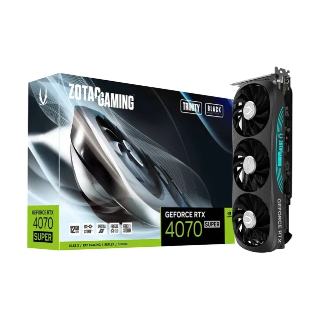 【ZOTAC 索泰】RTX4070S+24型螢幕組合★GAMING GeForce RTX 4070 SUPER 12GB GDDR6X 顯示卡+24型螢幕