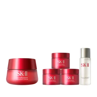 【SK-II】官方直營 致臻肌活能量活膚霜80g送45g(禮盒組/經典or輕盈任選/乳霜)