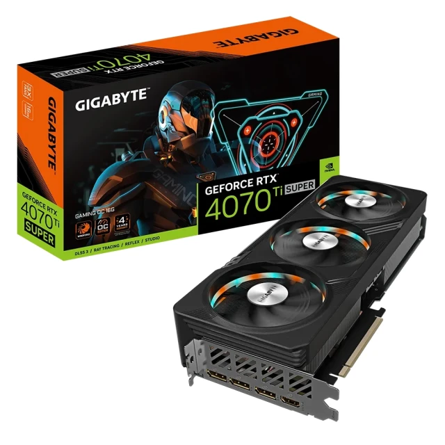 GIGABYTE 技嘉 Dcard校園專屬限定★GeForce RTX4070Ti SUPER GAMING OC 16G 顯示卡