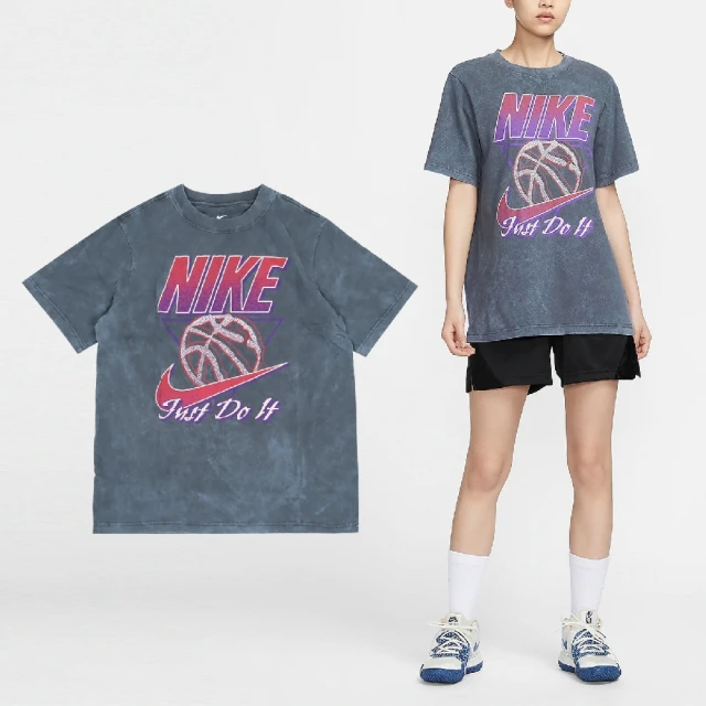 NIKE 耐吉 長袖 One Luxe 女款 藍 銀 速乾 