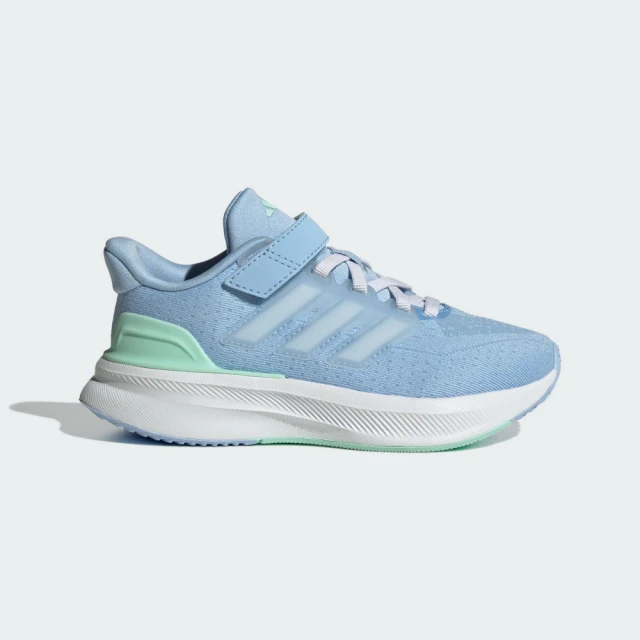 adidas 愛迪達 運動鞋 童鞋 中童 兒童 魔鬼氈 ULTRARUN 5 EL C 藍 IF4146