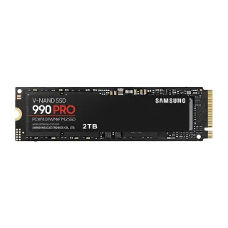 【SAMSUNG 三星】超值2入組 ★ 990 PRO 2TB M.2 2280 PCIe 4.0 ssd固態硬碟 MZ-V9P2T0BW 最高讀取7450MB/s