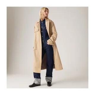 【LEVIS 官方旗艦】女款長版風衣外套 人氣新品 A8976-0000
