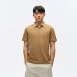 【NAUTICA】男裝 涼感抗菌素色短袖POLO衫(卡其色)