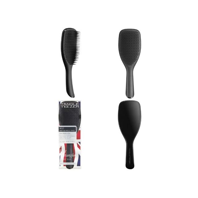 【TANGLE TEEZER 提碁】英倫手握梳-大_黑色(護髮梳/順髮梳/濕髮梳/抗糾結/抗毛躁/王妃梳)