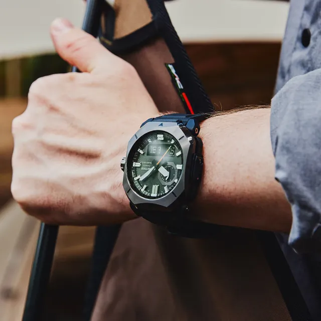 【CASIO 卡西歐】世界六局電波太陽能大自然愛好者潮流腕錶  44.8mm(PRW-6900Y-1)