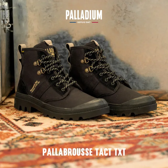 【Palladium】PALLABROUSSE TACT TXT有機棉軍靴-男-三色任選