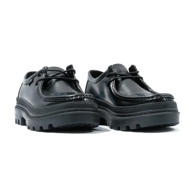 【Palladium】PALLADIUM PALLATROOPER LOAFER經典牛皮法式樂福鞋/休閒鞋/-男鞋/女鞋-黑(74369-008-M)