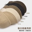 【QIDINA】時尚羊羔絨保暖雙面可戴鴨舌帽-U(保暖帽 冬天帽子女 遮陽帽 防曬帽 棒球帽)