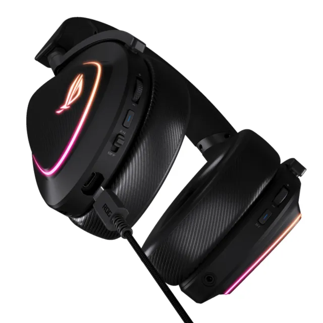 【ASUS 華碩】ROG Delta II 三模 RGB 無線電競耳機