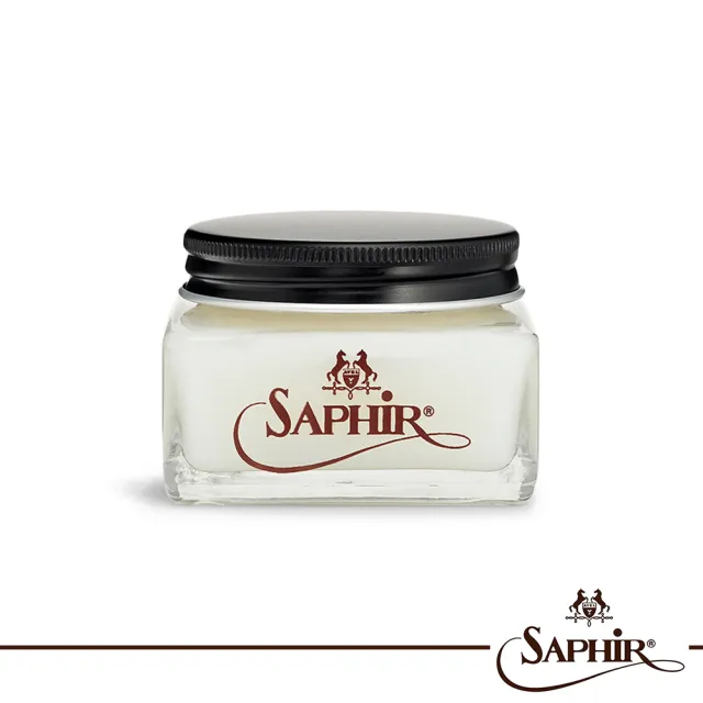 【SAPHIR 莎菲爾】金質-皮革保養霜
