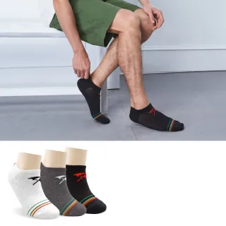 【Arnold Palmer 雨傘】6雙組日本抗菌消臭彩條隱形襪(隱形襪/男襪/消臭襪/抗菌襪)