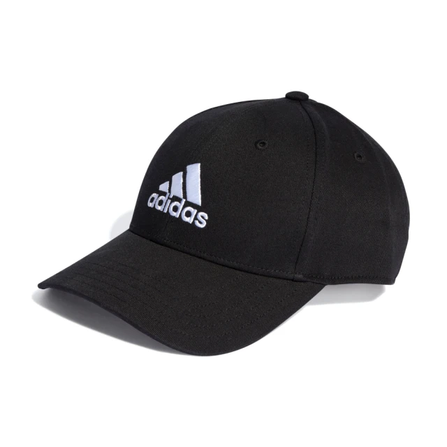 adidas 愛迪達 Twill Baseball Cap 黑色 棉質 可調帽圍 老帽 帽子 棒球帽 II3513