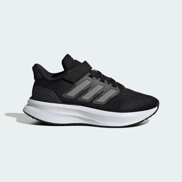 adidas 愛迪達 運動鞋 童鞋 中童 兒童 魔鬼氈 ULTRARUN 5 EL C 黑 IF4151(C5020)