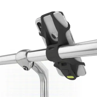 【Bone 蹦克】Bike Tie 2 單車手機綁 第2代 黑色(單車周邊 手機周邊 自行車手機支架 手機架)