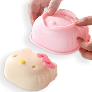 【美國Chefmade】Hello kitty 凱蒂貓造型 4吋矽膠蛋糕點心模(CM061)