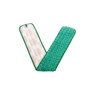 【Rubbermaid】36 快接式微纖乾拖把布 綠色(FGQ43600GR00)