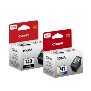 【Canon】1黑1彩組★PG-740+CL-741 原廠墨水匣 適用 MG3670