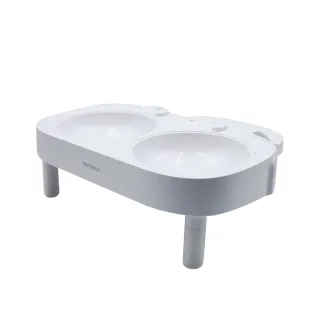 【HomeRun 霍曼】餵食器增高餐架(雙碗)