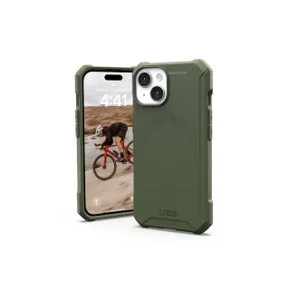 【UAG】iPhone 15 磁吸式耐衝擊輕量保護殼-綠(吊繩殼 支援MagSafe功能)