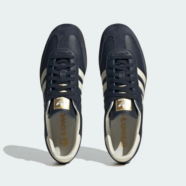 【adidas 愛迪達】SAMBA OG 運動休閒鞋(ID2056 男鞋/女鞋 ORIGINALS經典休閒鞋 深藍色)