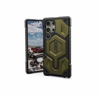 【UAG】Galaxy S24 Ultra 磁吸式頂級版耐衝擊保護殼-鈦綠(支援MagSafe功能 10年保固)