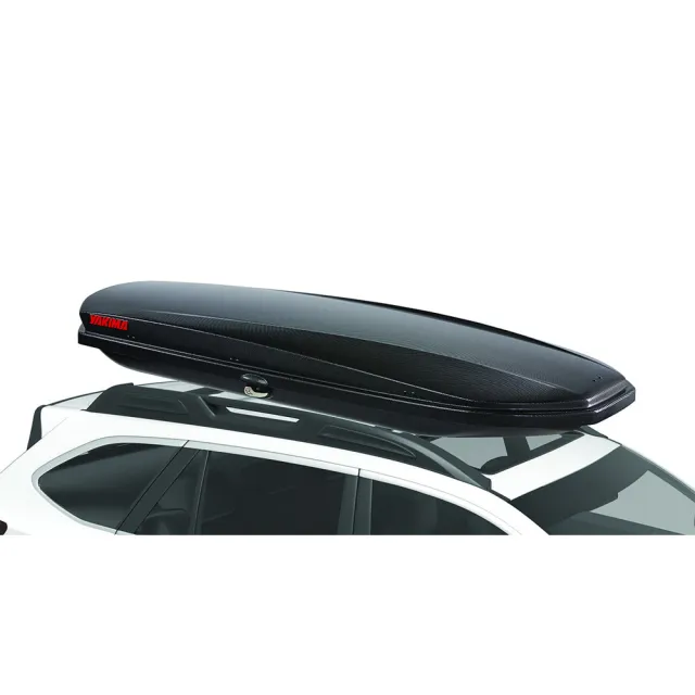 【YAKIMA】SkyBox LoPro Carbonite 車頂箱(天空行李箱黑色/碳纖質感)