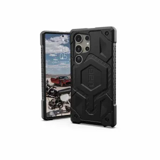 【UAG】Galaxy S24 Ultra 頂級版耐衝擊保護殼-碳黑(支援無線充電 10年保固)