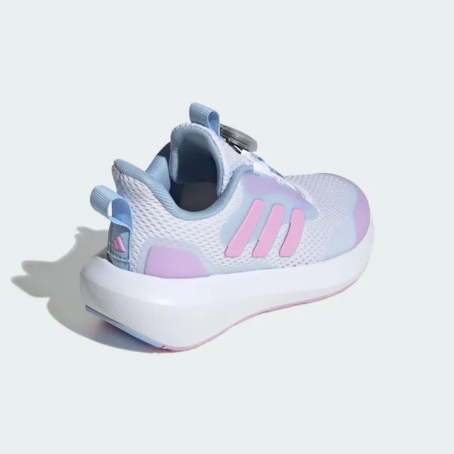 【adidas 愛迪達】運動鞋 童鞋 中童 大童 旋轉扣 FortaRun 3.0 BOA K 粉紫 IH0276