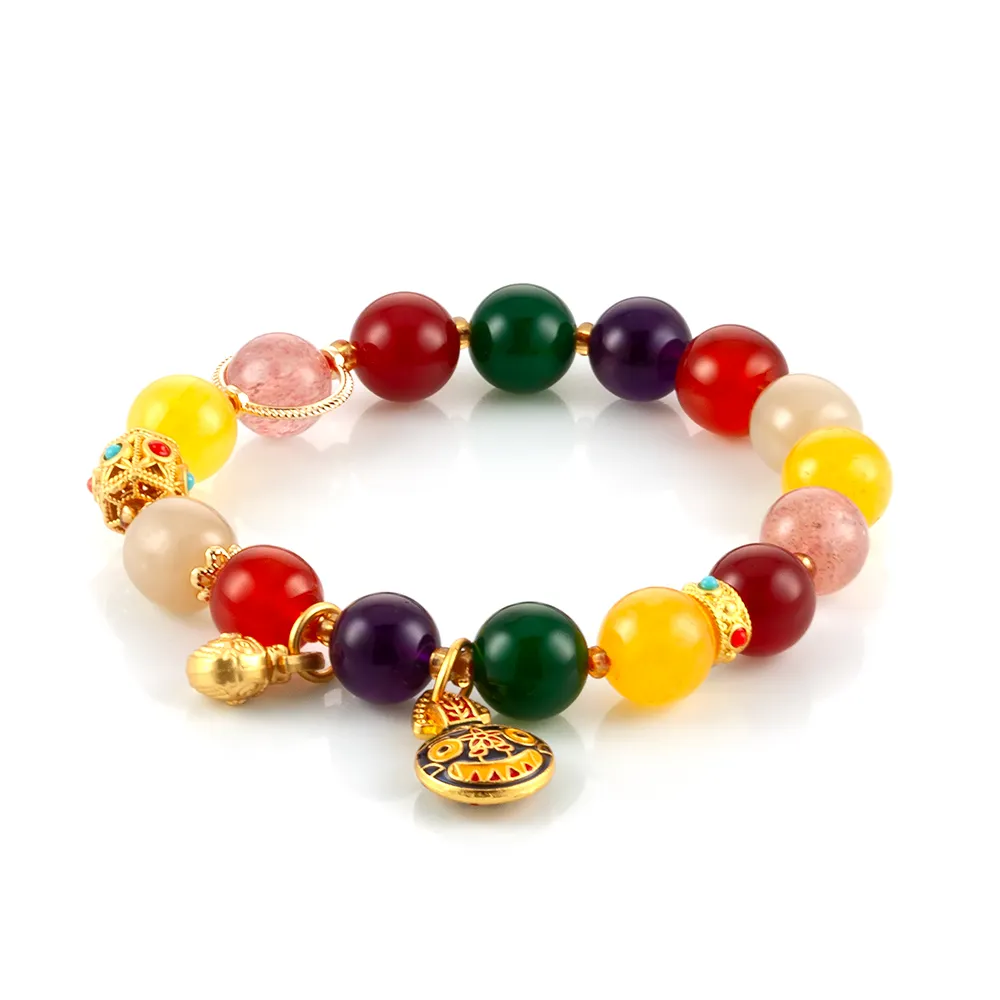 【Woogie武吉珠寶】多寶五行手鍊(五行吞金獸)