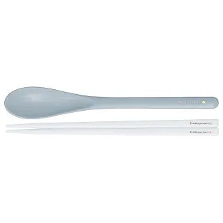 【San-X】日本製 角落生物 環保餐具兩件組 附收納盒 18cm 角落小夥伴 夾娃娃機(餐具雜貨)