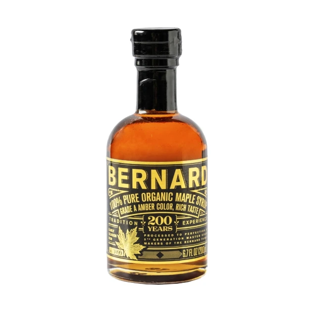 Bernards 加拿大魁北克有機楓糖漿200mL(沒有焦苦味的純粹楓糖漿)