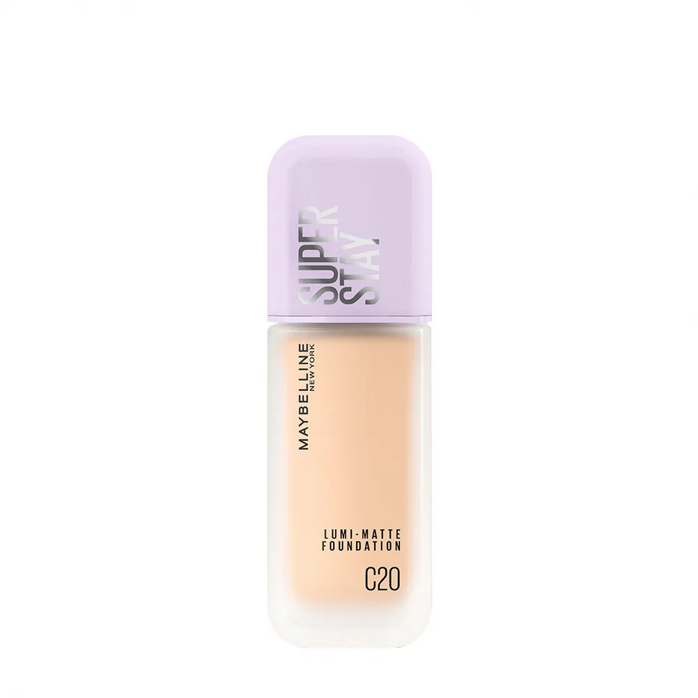 【MAYBELLINE 媚比琳】裸霧光持久水粉底 SPF12 PA+++(35ml)