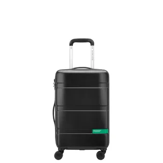 【DELSEY 法國大使】BENETTON NOW HARDSIDE-20吋旅行箱-黑色(B0376280100)