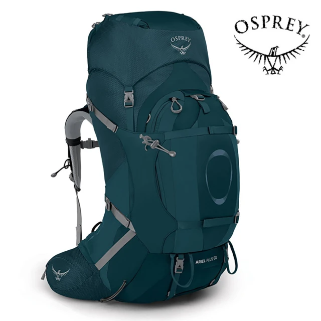 Osprey Ariel Plus 60 登山背包 女款 叢林藍(健行背包 徙步旅行 登山後背包)